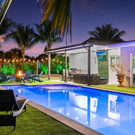 Majestic Lion Villa 11Bd Heated Pool Spa Games Bbq Miami Eksteriør billede