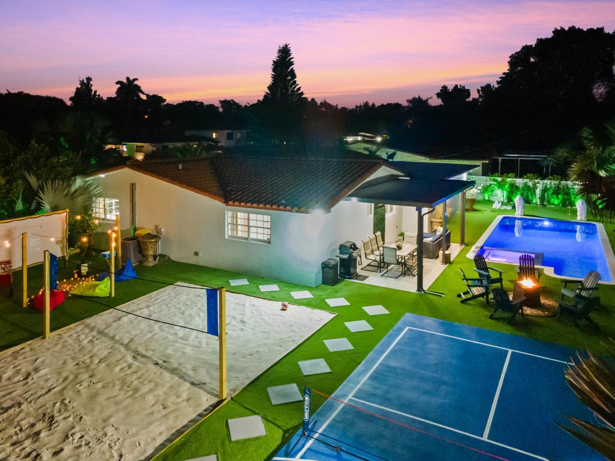 Majestic Lion Villa 11Bd Heated Pool Spa Games Bbq Miami Eksteriør billede